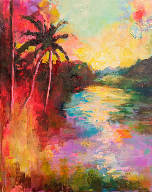 Abstract Landscape - Lisa Cunningham