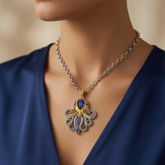 "Rising" (Grand Pendant Plus Chain) Rising