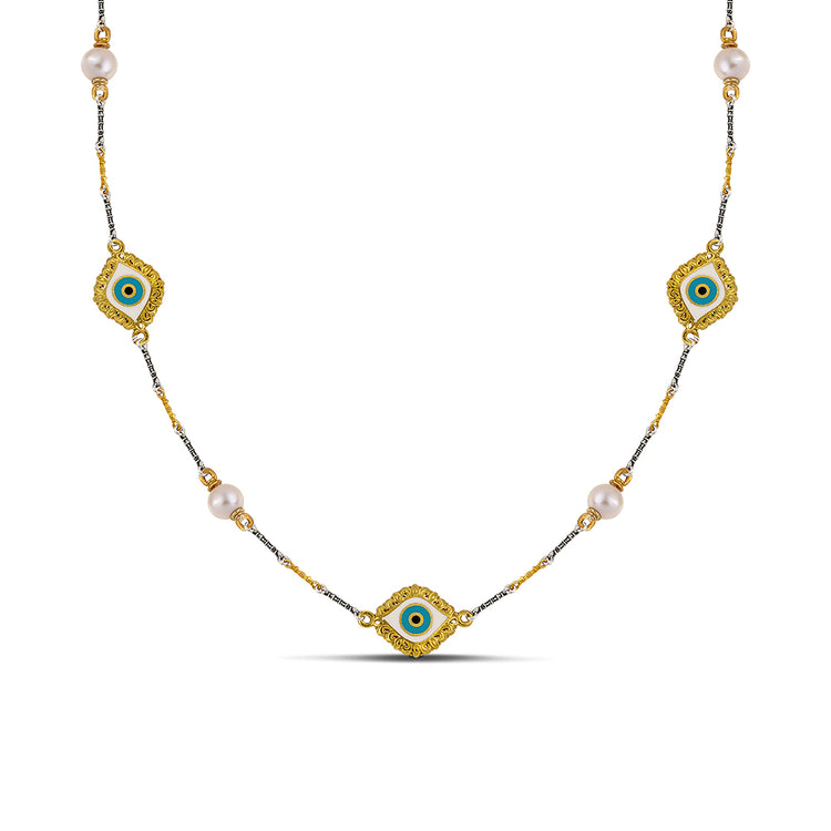 Sterling Silver Necklace K197-1