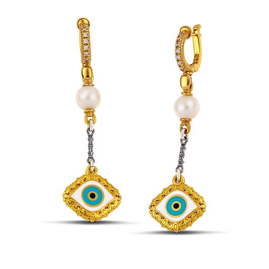 Sterling Silver Earrings S197-1