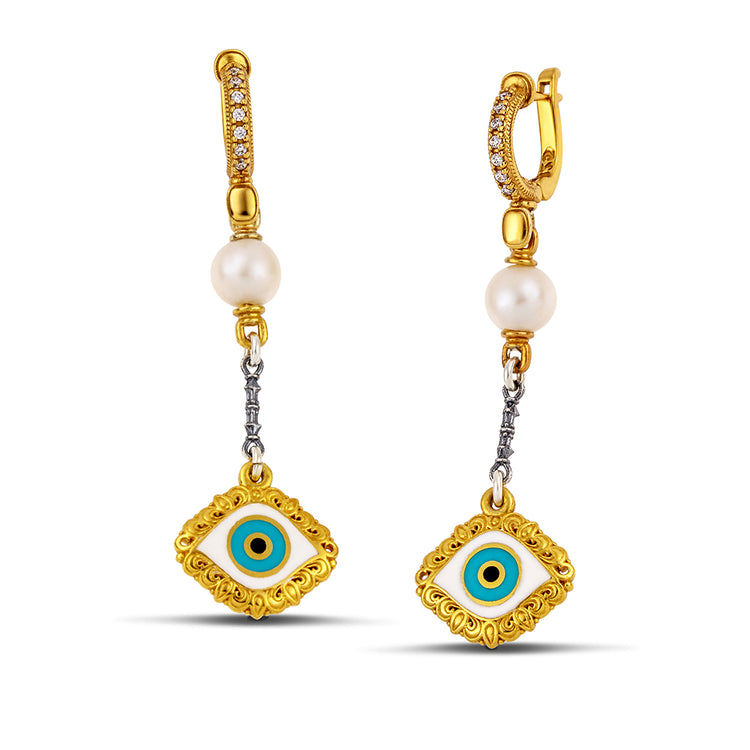 Sterling Silver Earrings S197-1