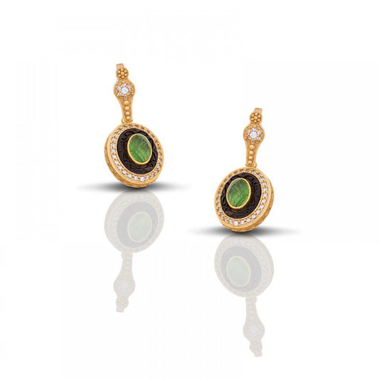 EARRINGS s274 WITH SEMI PRECIOUS STONES