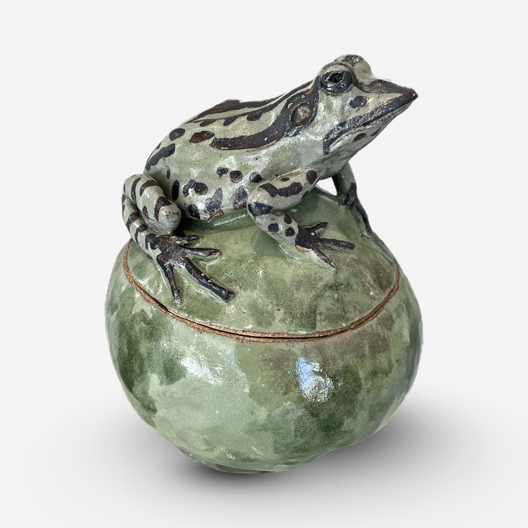 Frog Jewelry Vessel