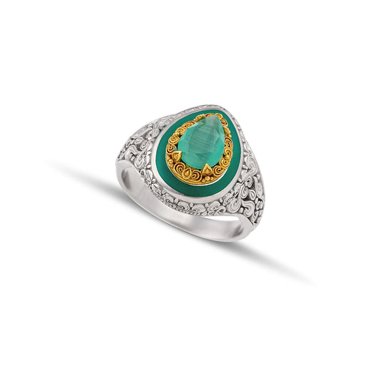 Sterling Silver Ring D199-1E