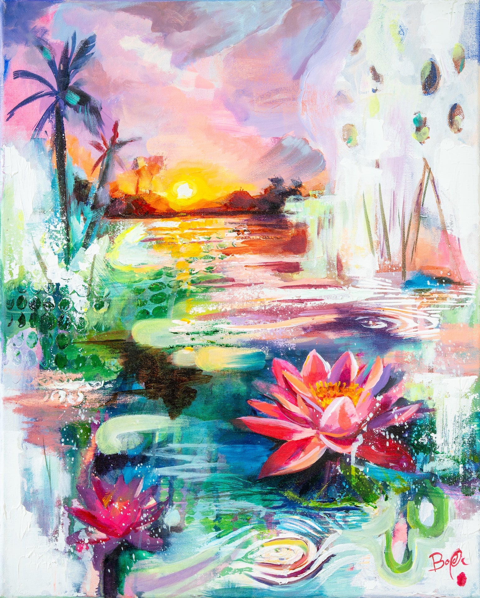 Abstract Landscape - Hayley “BOPA” Anderson
