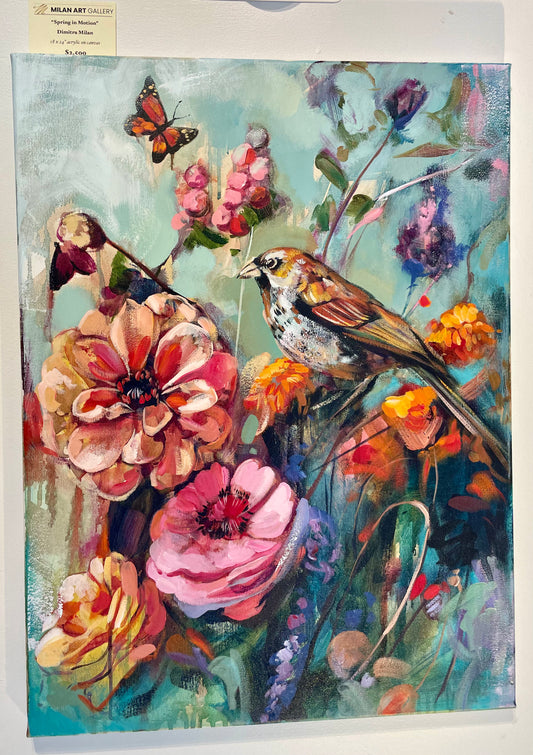 Spring in motion