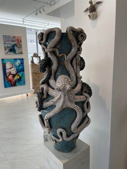 Giant Octopus Vase