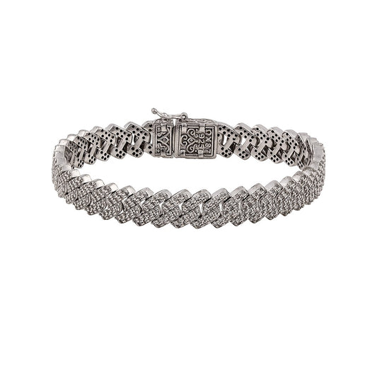 Sterling Silver Bracelet B189-1
