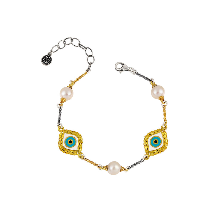 Sterling Silver Bracelet B197-1