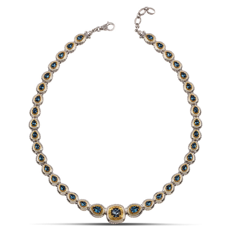 Sterling Silver Necklace K195W