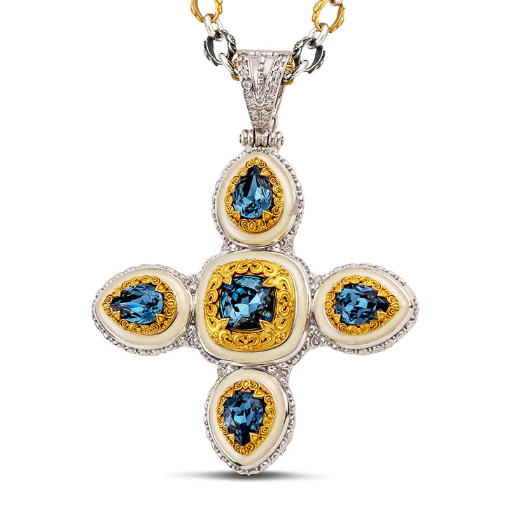 Sterling Silver Pendant M195-2W