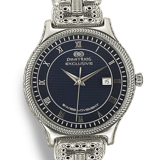 Sterling Silver Watch with Bracelet w48