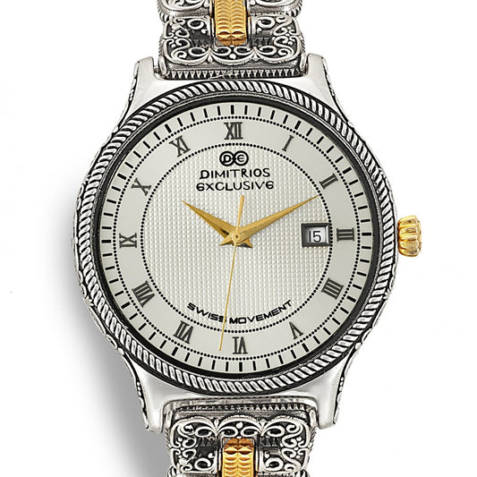 Sterling Silver Watch with Bracelet w54